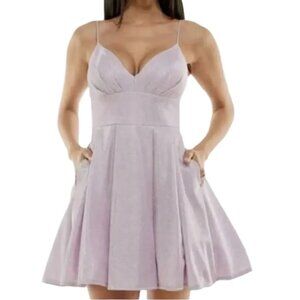 B. Darlin Sparkly Fit & Flare Dress • Junior Size 13/14 • Shimmer Party NWOT
